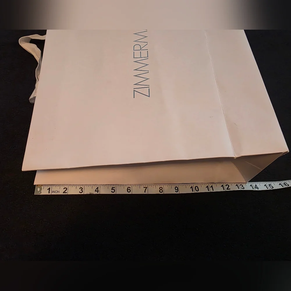 Zimmermann White Tote Bag